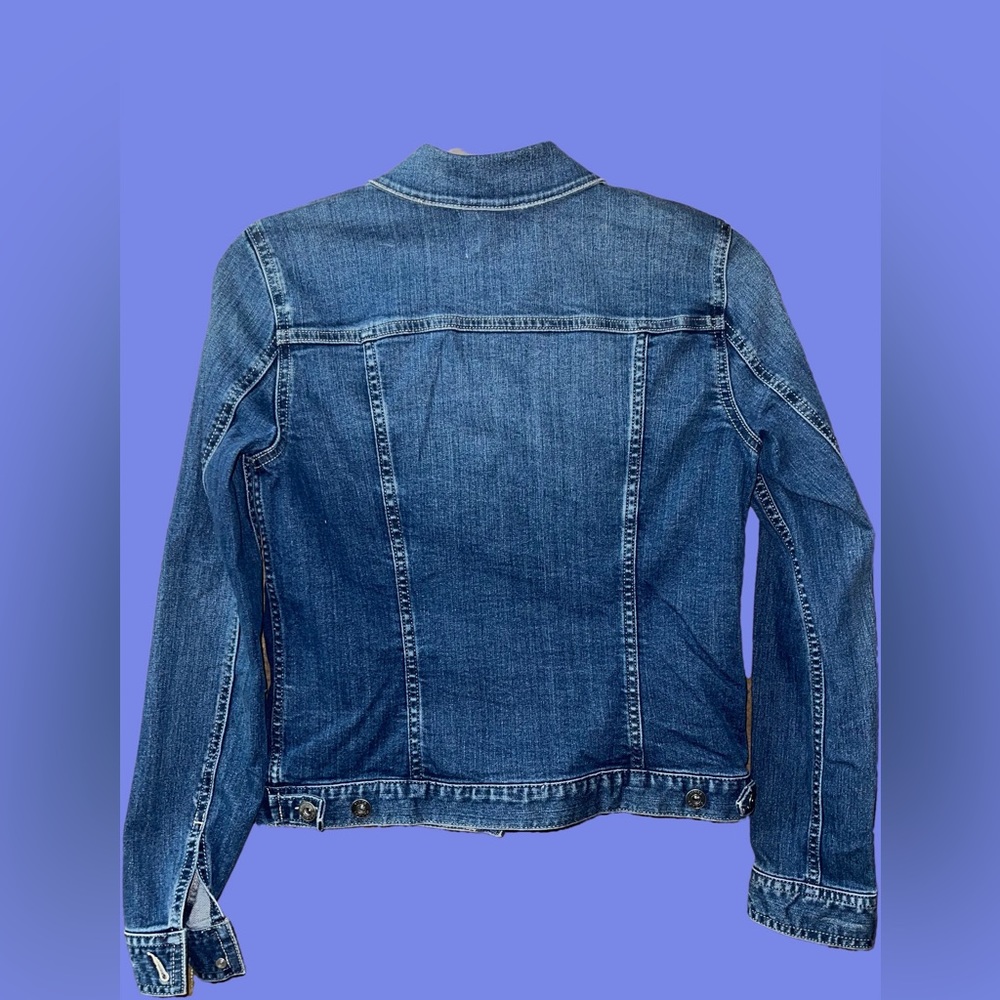#6 - VINCE CAMUTO Women Jean JACKET Blue, Size - XS - Picture 2 of 8